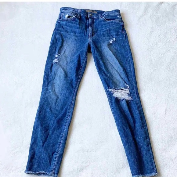Joe's Jeans Penelope Distressed high rise skinny Jean Size 31 - Picture 2 of 7